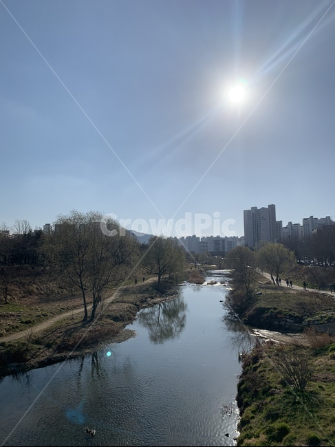 햇빛,다리,풍경,하늘,맑음,자연,풍경,nature,landscape,ditch,도랑,architecture,건축물,castle,성,building,건물