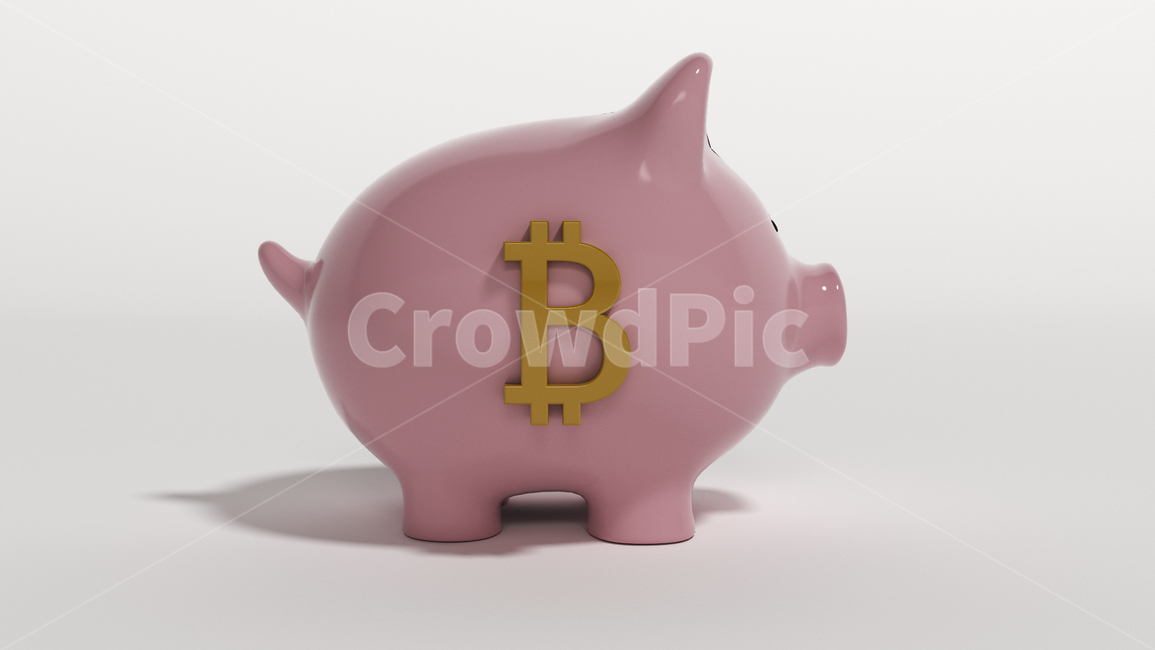 돼지,돼지저금통,비트코인,코인,coin,bitcoin,경제,piggybank,금융,돈,finance,banking,money