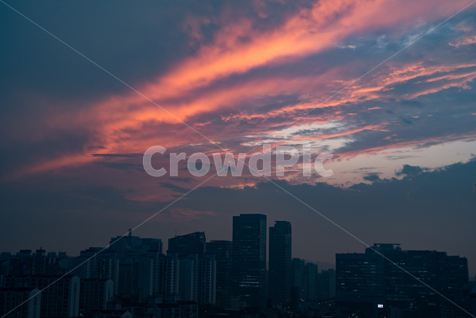 도시,노을,해질녘,색감,색상,빌딩,건물,아파트,감성,city,building,sunset,mood,color