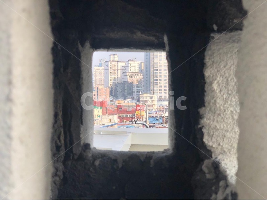 도시,구멍,hole,관조,포커스