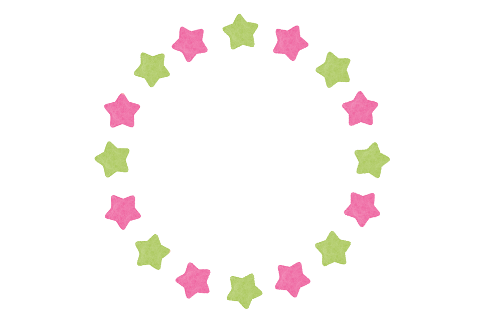 별,star,리스,프레임,틀,액자,스티커,스템프,일러스트