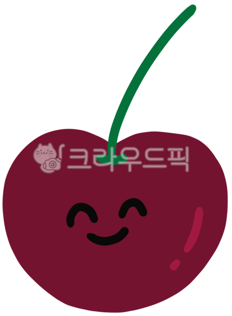 Cherry,fruit illustration,cherry illustration,cherry,fruit,cherry character,cherry drawing,cherry sticker,summer fruit illustration,cherries