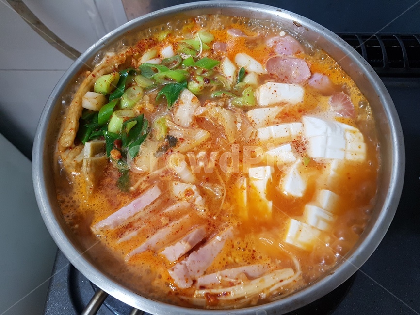 요리,cooking,food,stew,음식,부대찌개,armystew