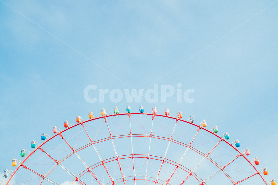 관람차,하늘,감성사진,놀이기구,대관람차,놀이공원,놀이동산,놀이터,amusement park,playground