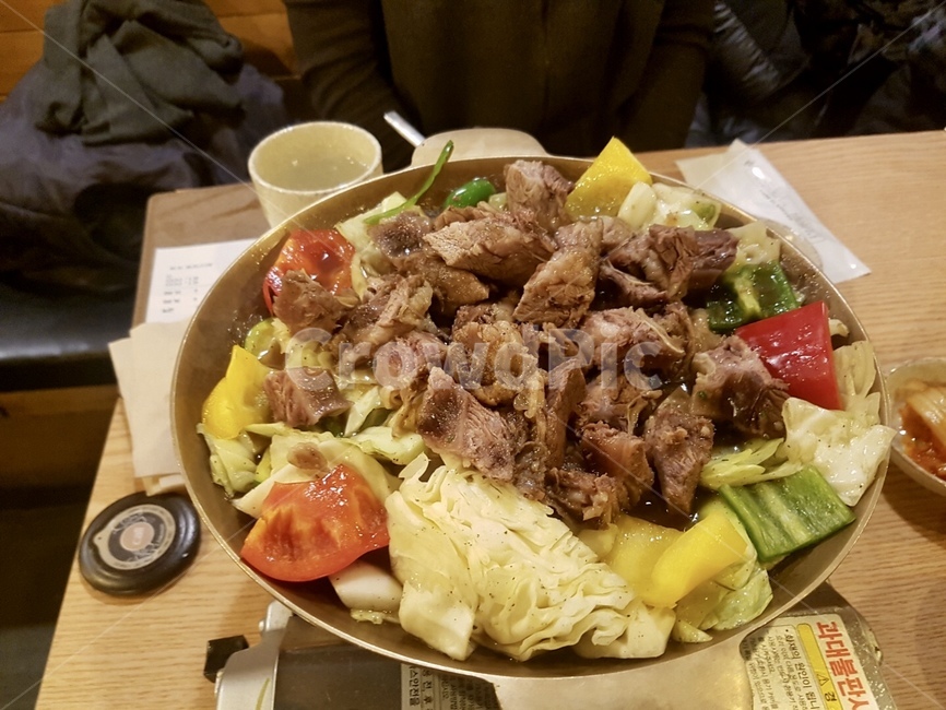 소고기,갈비,갈비찜,음식,먹방,요리,food,양배추,파프리카,소,외식,저녁