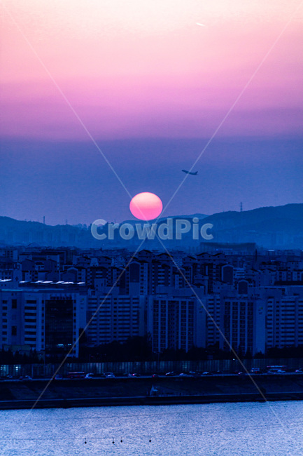자연,일몰,도심,붉은하늘,redsky,자연,풍경,nature,landscape