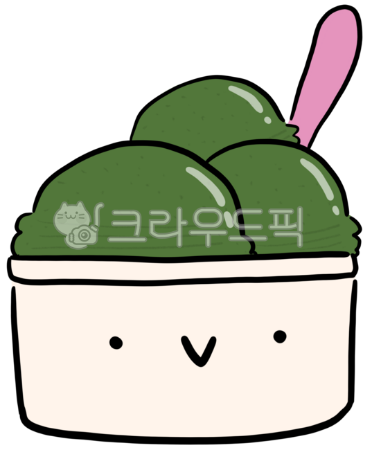 이미지,그림,일러스트,아이스크림,젤라또,차가운,여름,여름간식,간식,디저트,달달한,시원한디저트,시원한,컵,컵아이스크림,숟가락,귀여운,녹차,녹차맛,그린티,그린티아이스크림,녹차아이스크림