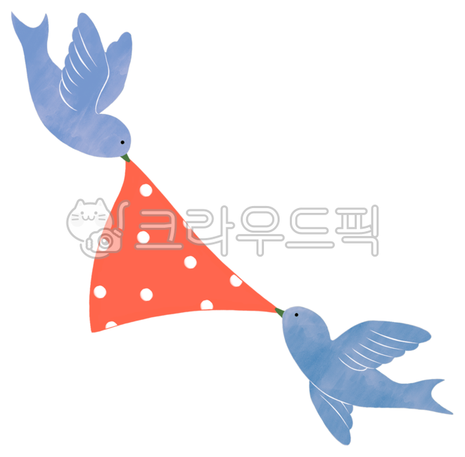 Decorating a diary,Nukki,sticker,blue bird,diary,Dakku,bird,Garland,illustration,illust,design source