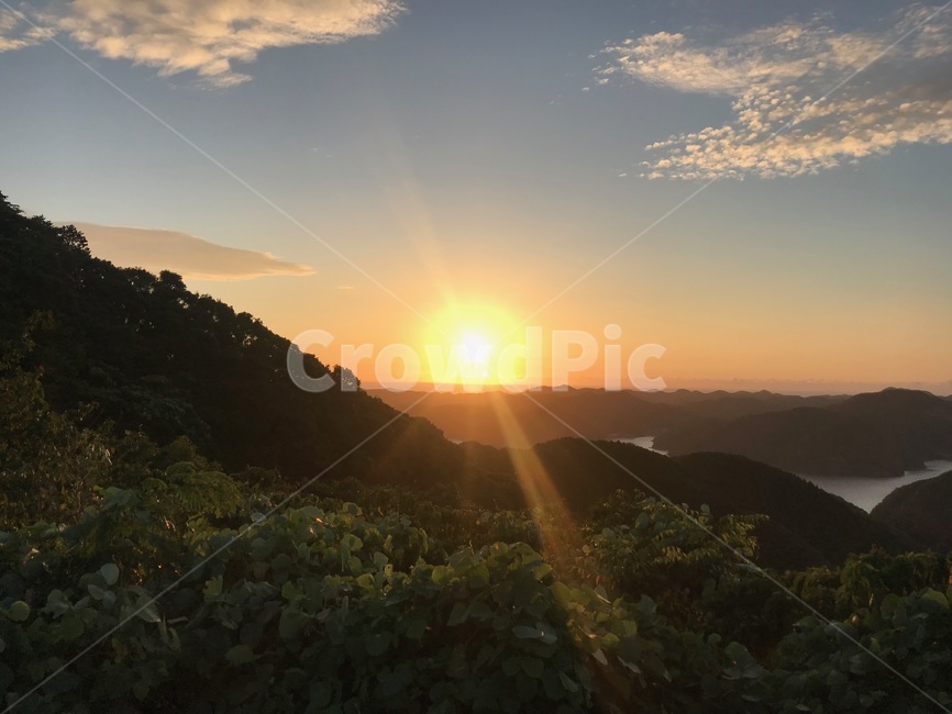 일본,대마도,에보시타케,노을,풍경,자연,풍경,nature,landscape,light,빛,flare,플레어,outdoors,옥외