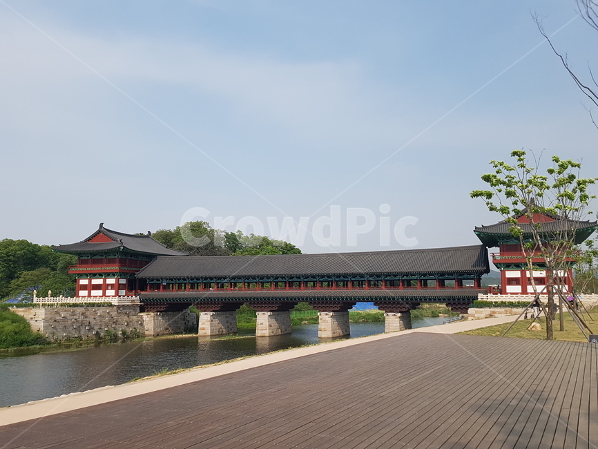 경주,월정교,다리,자연,건축물