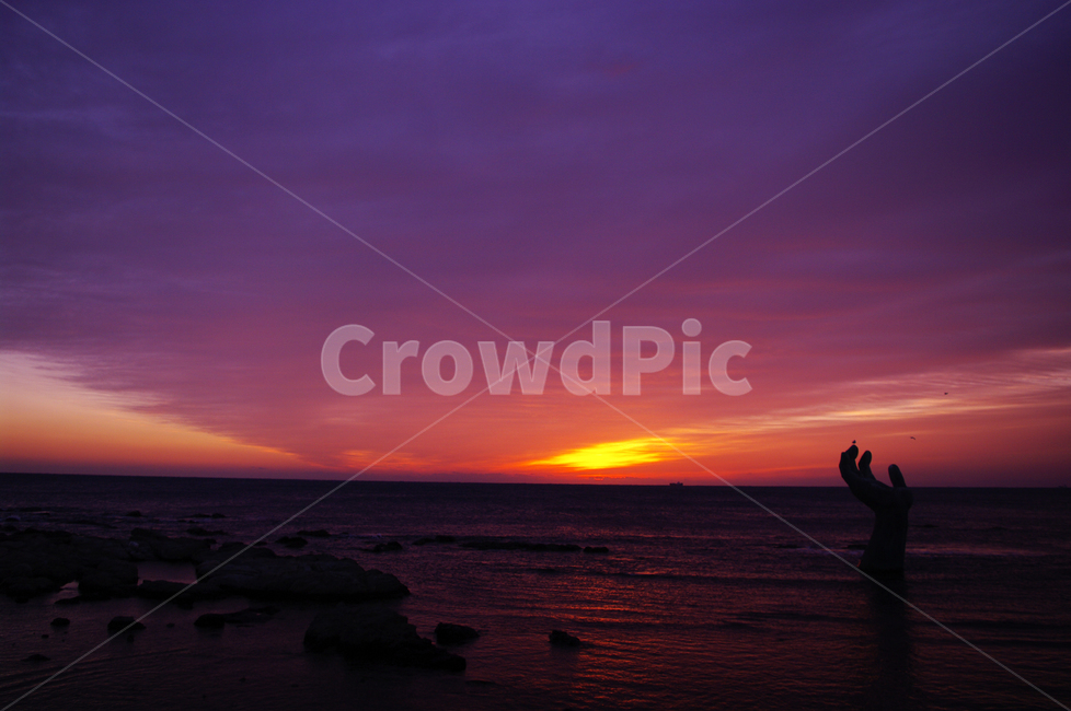 바다,하늘,구름,풍경,해맞이,일출,sunrise,호미곶,상생의손,랜드마크,landmark,랜드마크,landmark,tourist attraction,한국랜드마크,한국관광지,한국명소,korea landmark,korea tourist attraction