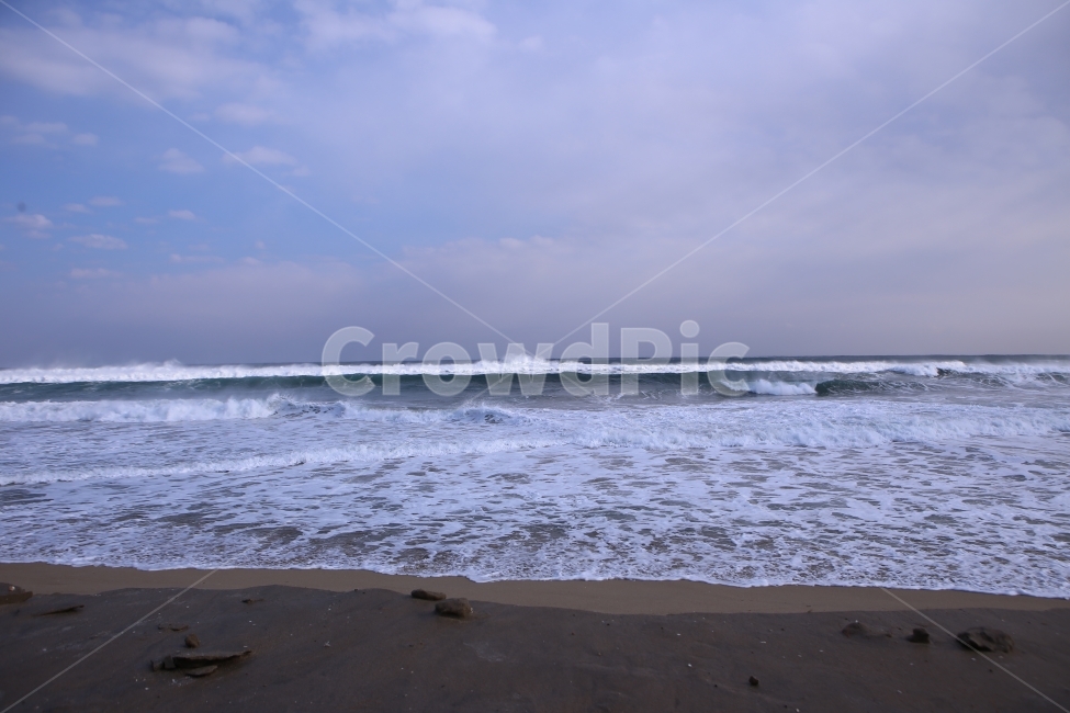 동해바다,백사장,모래,겨울바다,하늘,파도,낙산,낙산사,자연,풍경,nature,landscape,해변,바다,beach,sea,water,물,ocean,대양,outdoors,옥외