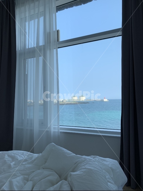 제주도,애월,바다,숙소,풍경,자연