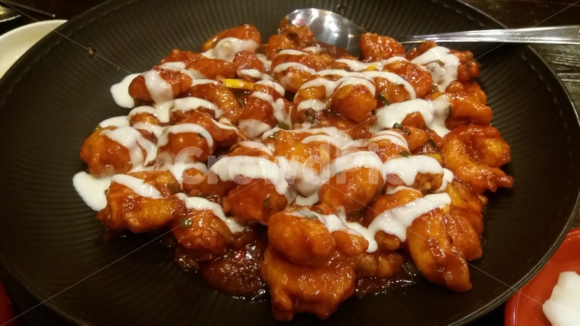 깐쇼새우,외식,음식,통통한새우,중식당