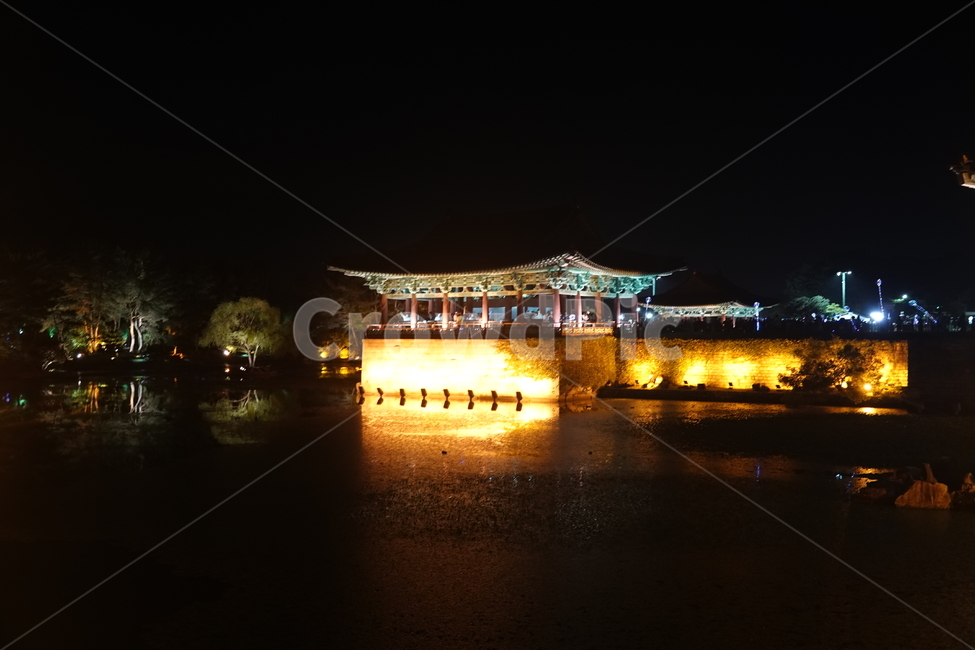 건물,건축물,경주,야경,안압지,building,architecture,야경,밤,풍경,nightscape,night,landscape