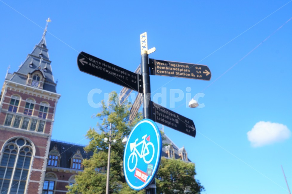 암스테르담,이정표,표지판,네덜란드,roadsign