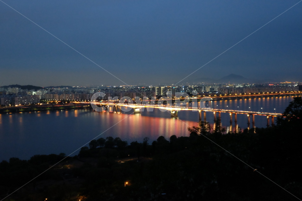 한강,야경,다리,hanriver,nature,자연