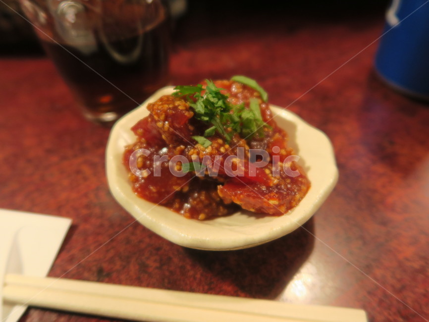 회무침,일식,마구로,참치육회,일본요리,음식,요리,반찬