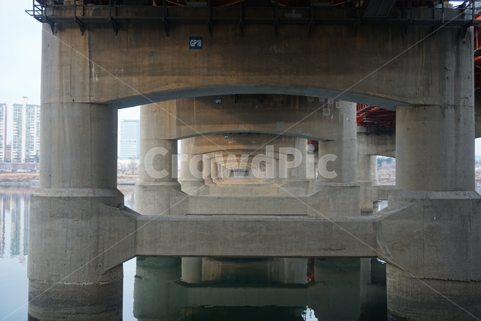 다리,한강대교,풍경,난간,banister,착시현상,콘크리트다리,외각,물가