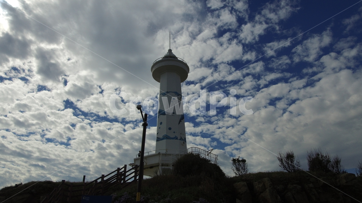 하늘,등대,하얀등대,lighthouse,sky,울산,슬도등대