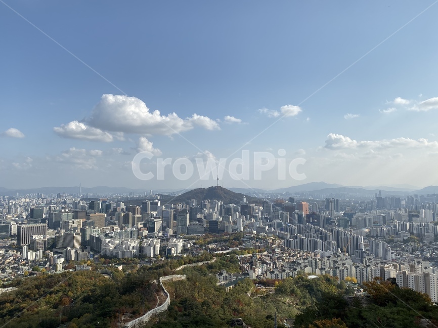 landscape,풍경,경치,서울,인왕산,seoul,한국도시풍경,한국도시경관,korea cityscape