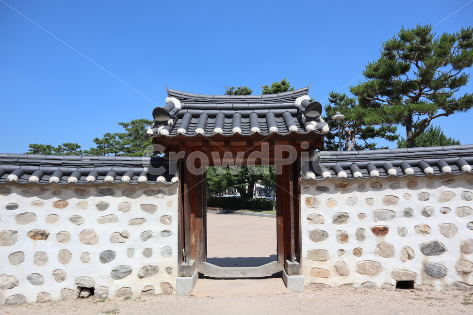 돌담,조선시대,건축,대문,현관,마당,조선시대건축,한국,전통,traditional