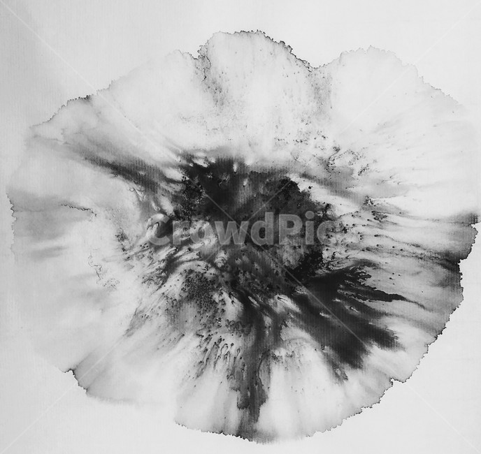 smudging,inkflower,natural,Callie,rice paper,smudge,ink flower,inksmudging,smear,calligraphy