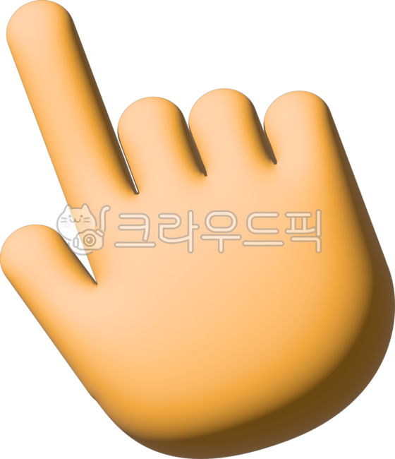마우스,커서,손가락,클릭,3d,아이콘,손,hand,신체부위,finger