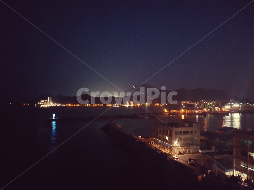 야경,통영,바다,불빛,풍경,자연,풍경,nature,landscape,야경,밤,nightscape,night,water,물,waterfront,워터 프론트,port,포트,pier,교각,outdoors,옥외