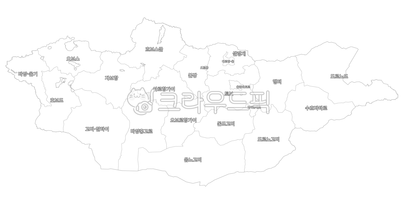 hump,Mongolia,Ulaanbaatar,administrative district,mongolia map,map,Administrative district map