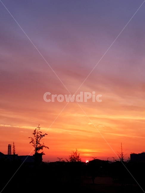 일출,해,구름,풍경,붉음,자연,풍경,nature,landscape,실루엣,그림자,silhouette,shadow,outdoors,옥외,sky,하늘,red sky,붉은 하늘,dusk,황혼,dawn,새벽,sunset,일몰