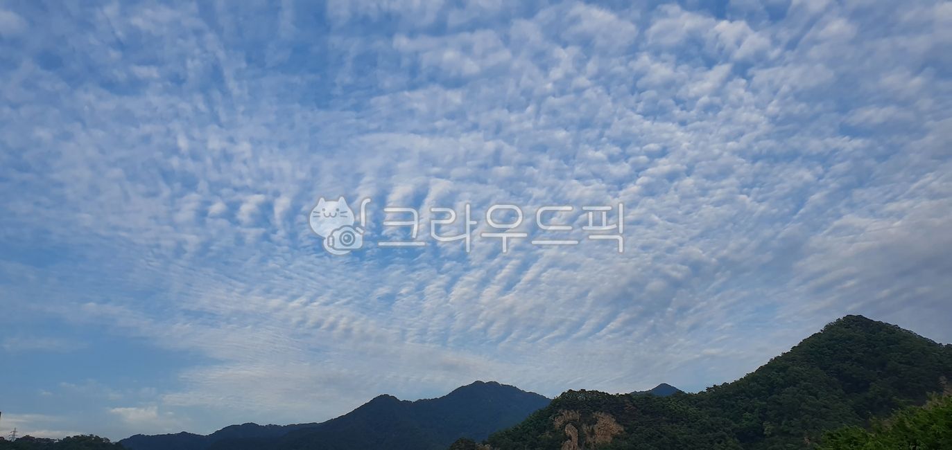 하늘구름, 하늘, 권운, 파랑, 구름, 사진,이미지,일러스트,캘리그라피 - Willy작가