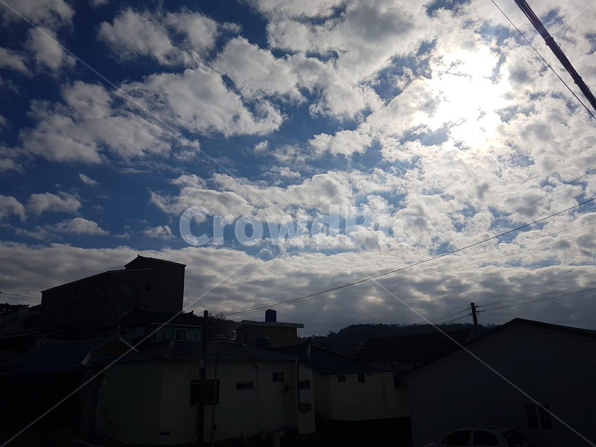 역광,구름,태양,봄,하늘,푸른,맑은,여름