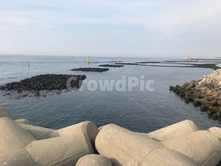 water,해안선,물,방파제,해변