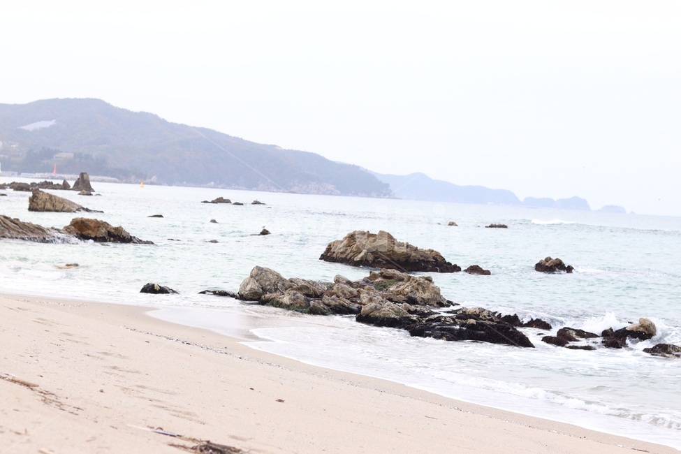 promontory,곶,바다,파도,바위,해변