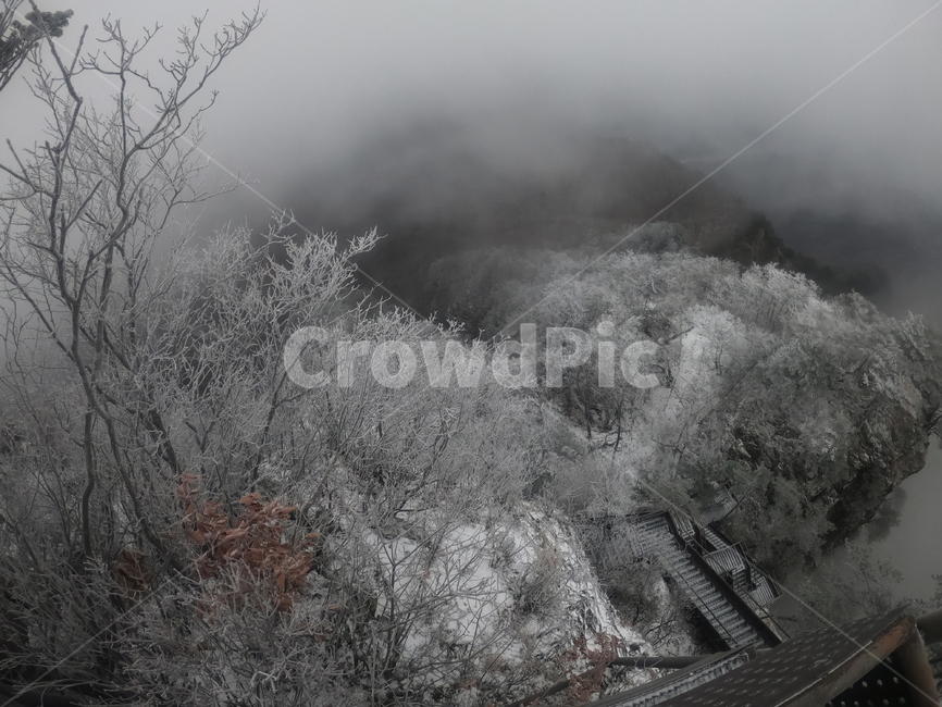 월악산,설경,눈꽃,자연,눈