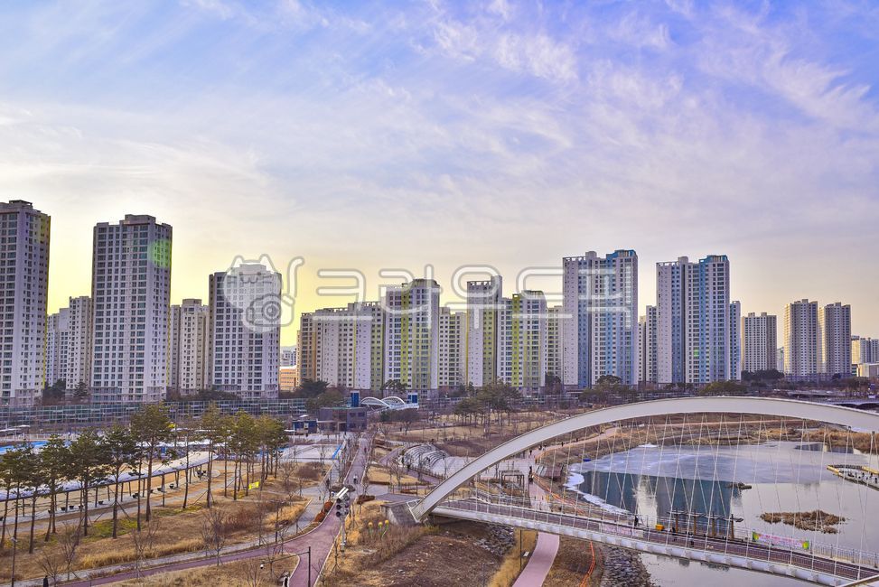 residential area,city,dusk,subscription,rent,house,building,highrise building,town,reflection,real estate,water,highrise,apartment complex,new town,sale,urban,outdoors,background,sunset,peacefulness,bridge,Misa new city,glow,water shadow,lake