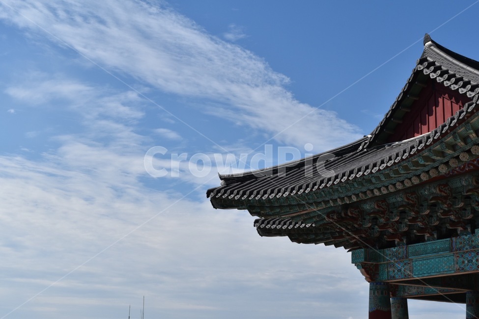 한옥,하늘,건물,건축물,구름,building,architecture,temple