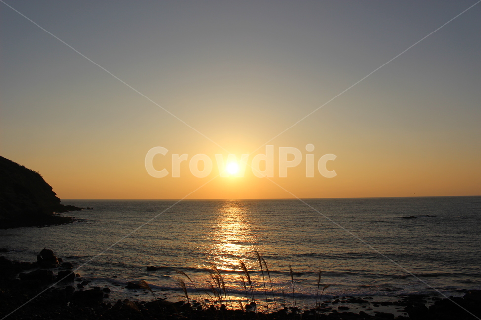 일몰,제주도,해질녘,바다,제주도일몰,노을,태양,자연,풍경,nature,landscape,sunlight,햇빛,outdoors,옥외,flare,플레어,light,빛,sky,하늘