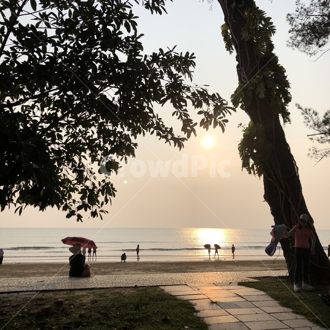 sunlight,햇빛,해변,코타키나발루,탄중아루,탄중아루해변