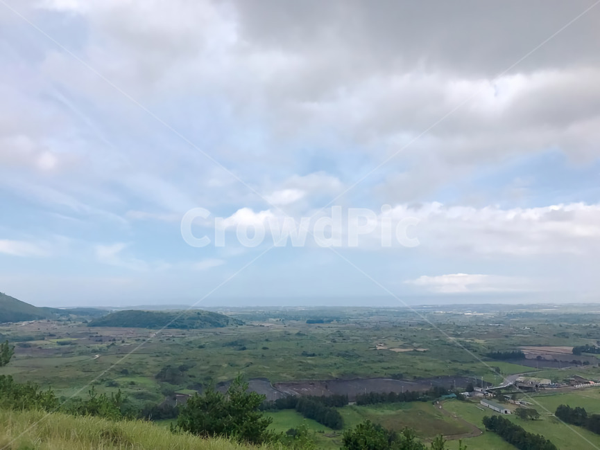 오름,구름날씨,경치,풍경,제주도,자연,풍경,nature,landscape