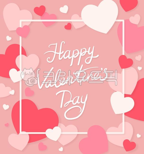 발렌타인,발렌타인데이,밸런타인데이,기념일,사랑,축일,축하,화이트데이,하트,러브,프로모션,고백,연인,로맨스,로맨틱,2월14일,데이,배너,팝업,이벤트,핑크,분홍,프레임,틀,테두리,글자,폰트,캘리,캘리그라피,타이포그래피,발렌타인데이일러스트,일러스트,디자인,greetingcard,인사말카드,mail,우편,envelope,봉투