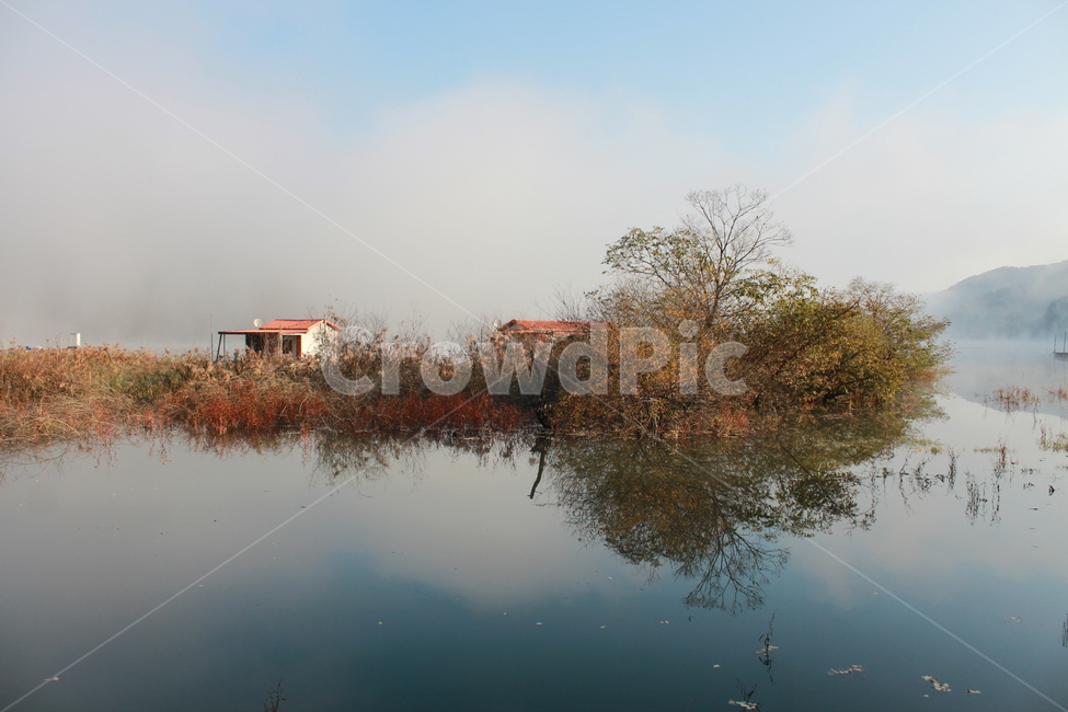 nature,자연,outdoors,옥외,water,물,물안개,호수,저수지,반영,lake,fog,mist,자연,풍경,nature,landscape