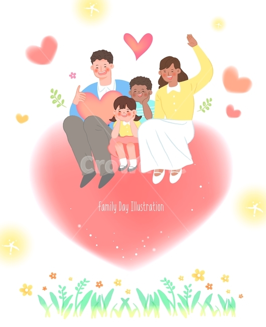 love,family month,mixed race,In May,dad,kid,mom,multicultural family,heart,reconciliation,home,character,children,person,multicultural,family,foreigner