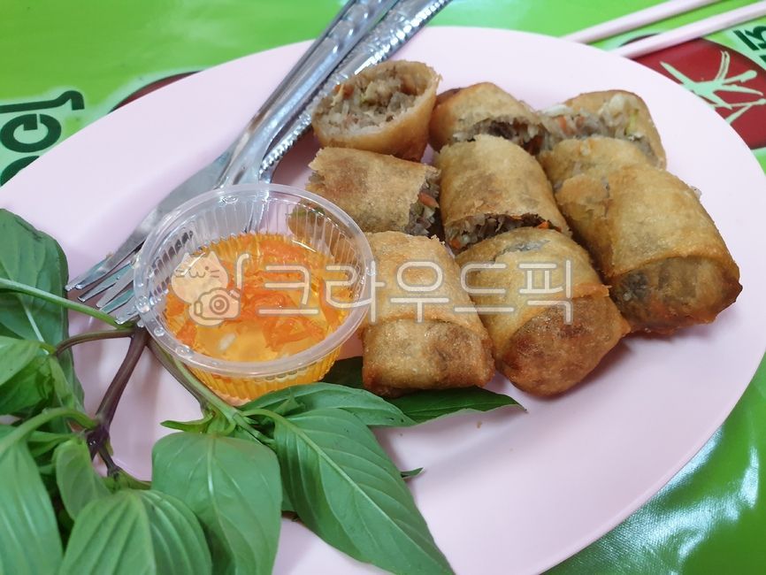Tajo,fried food,Bangkok food,Fried spring rolls,Southeast Asian food,vegetable tempura