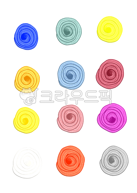 원,질감,물감,스티커,다이어리꾸미기,다꾸,굿노트,디자인,일러스트,유치원,유치원일러스트,메모지,장식,다이어리,png