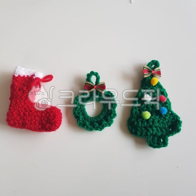 크리스마스장식,손뜨개,christmas,트리장식,벽장식,크리스마스,뜨개