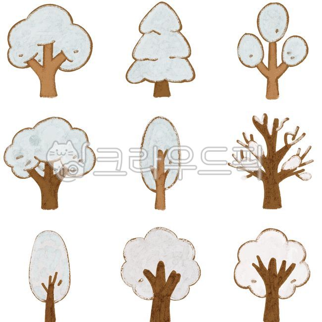 Tree drawing,tree drawing collection,winter tree,snow covered tree,frozen tree,tree illustration,tree,green tree,park tree,forest tree,forest bathing tree,white snow tree