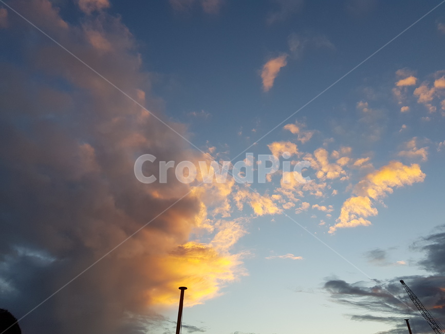 노을,하늘,저녁,파랑,구름,자연,풍경,nature,landscape,outdoors,옥외,sky
