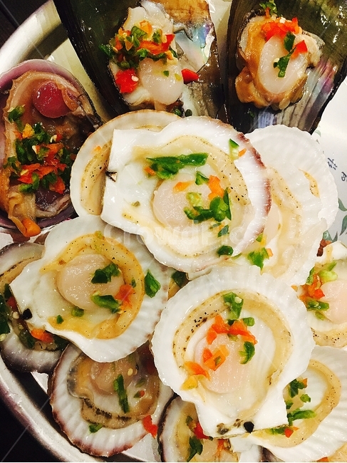 조개구이,조개,가리비,키조개,해산물,shellfish,seafood,음식,식재료,요리,food,cook,meal,dishes,food reserves,수산물,해산물,fishery products,seafood